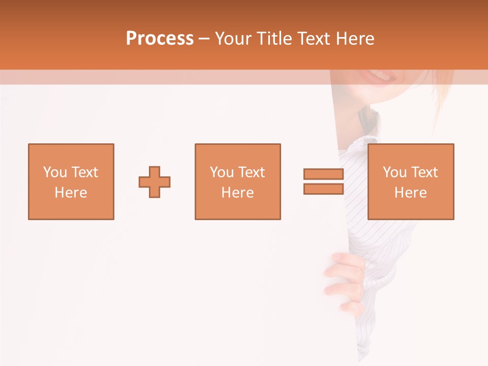 Attractive Person Portrait PowerPoint Template