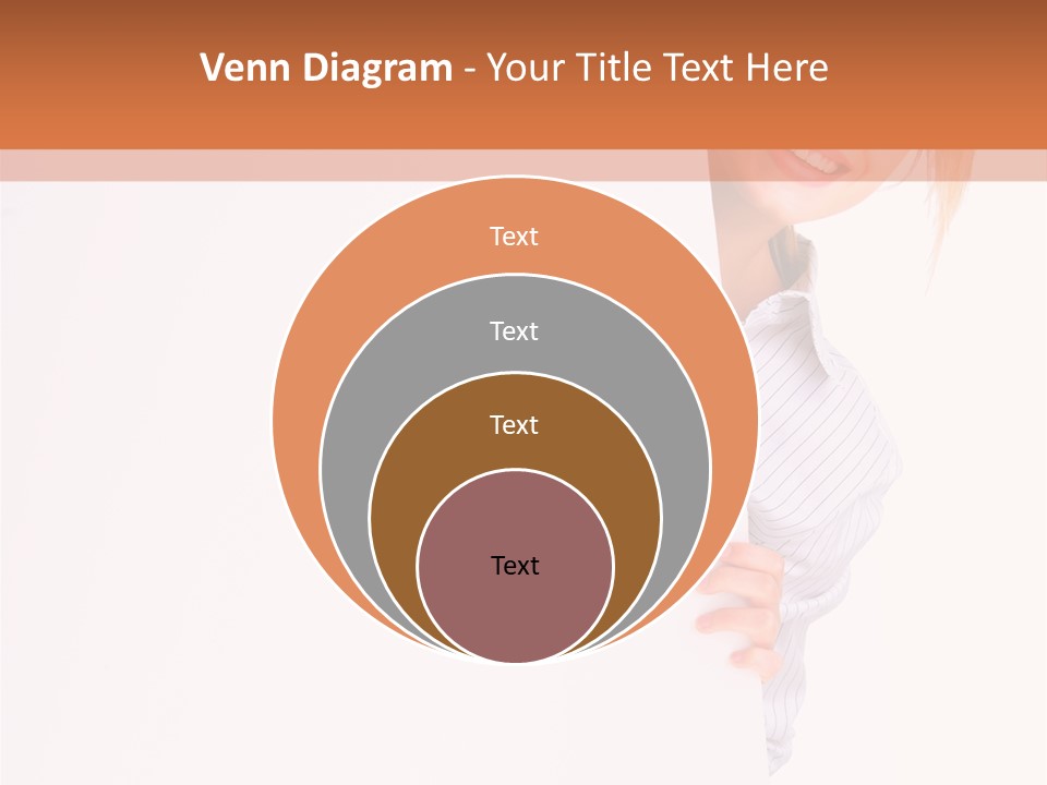 Attractive Person Portrait PowerPoint Template