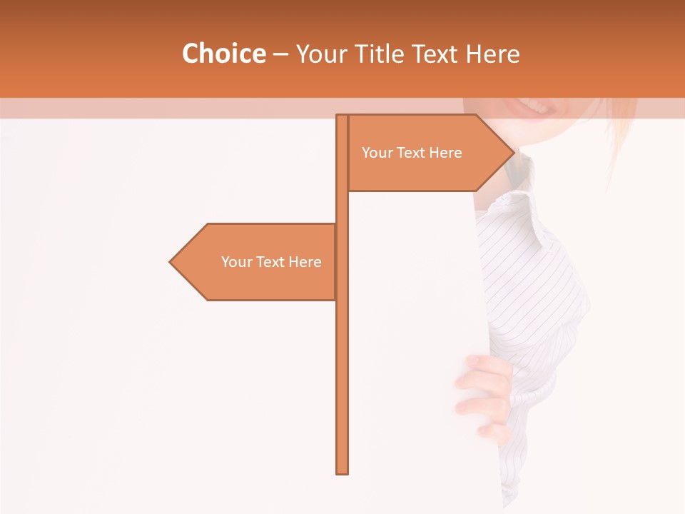 Attractive Person Portrait PowerPoint Template