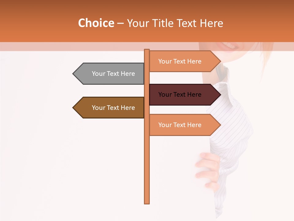 Attractive Person Portrait PowerPoint Template