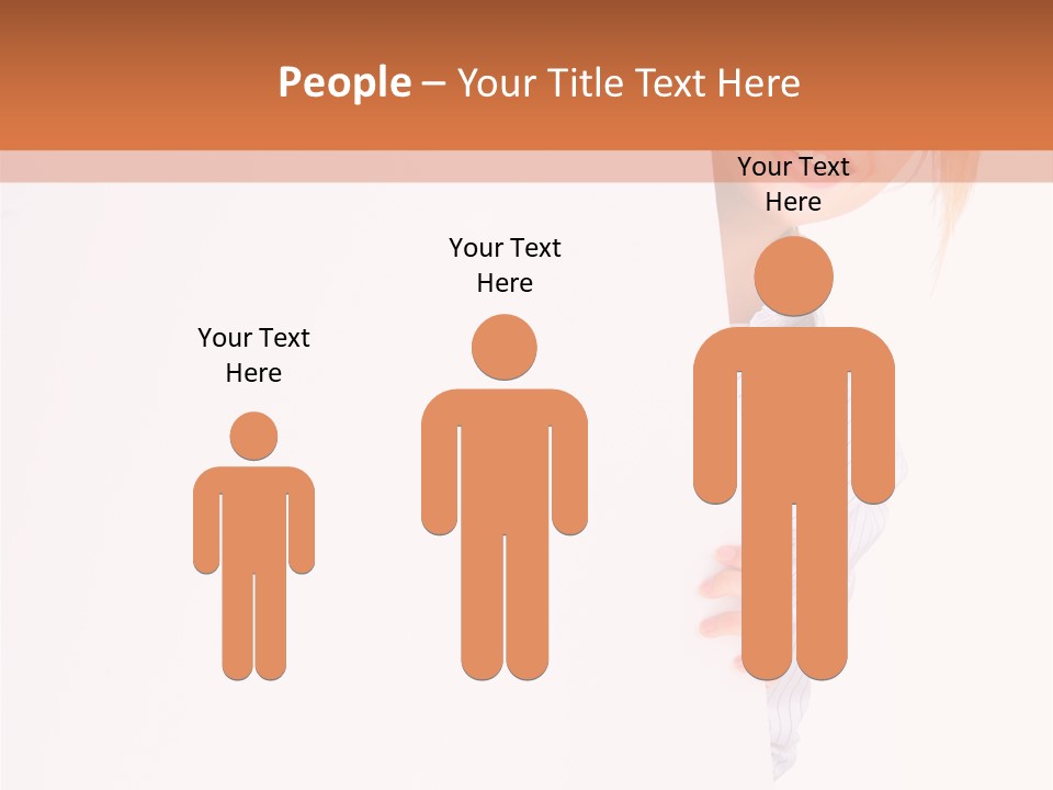 Attractive Person Portrait PowerPoint Template