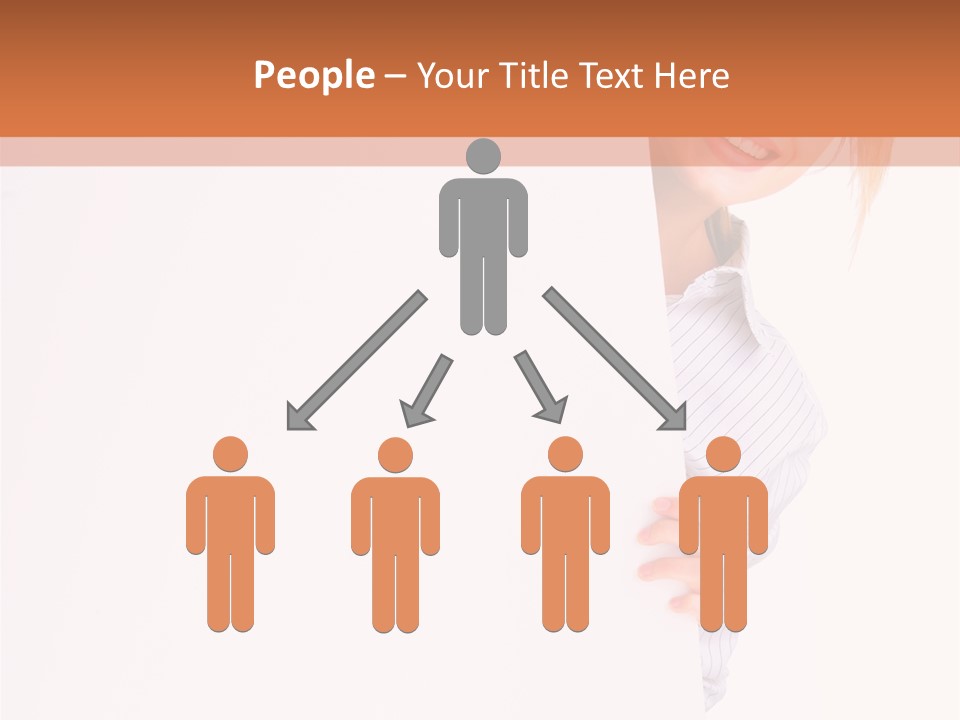 Attractive Person Portrait PowerPoint Template