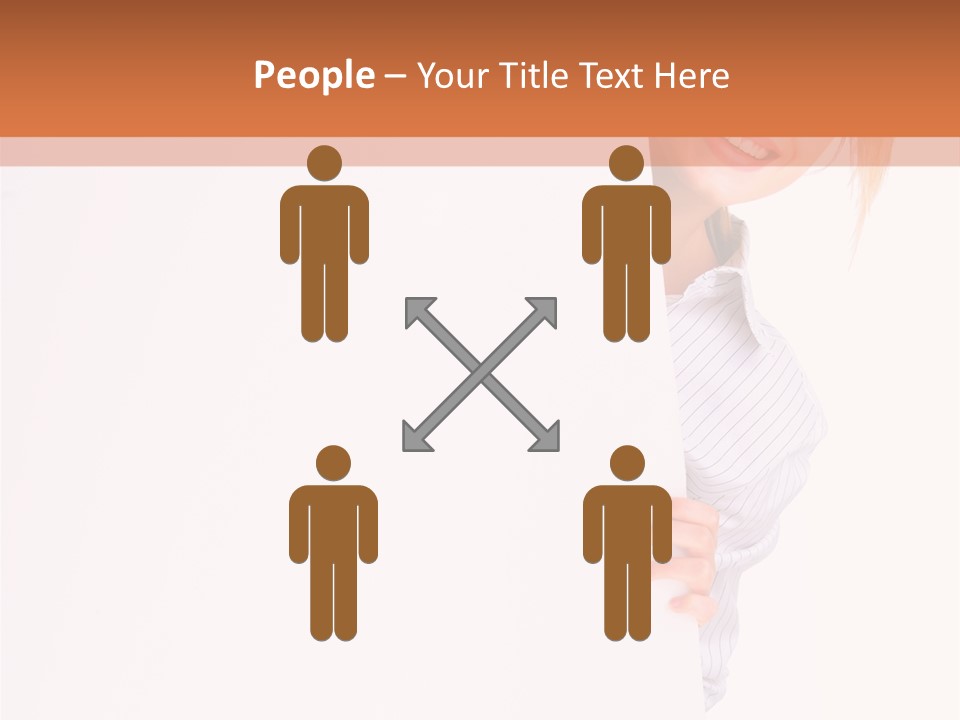 Attractive Person Portrait PowerPoint Template