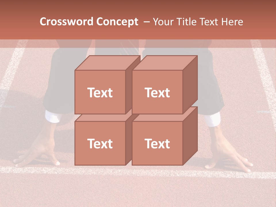 Business Competition Sport PowerPoint Template