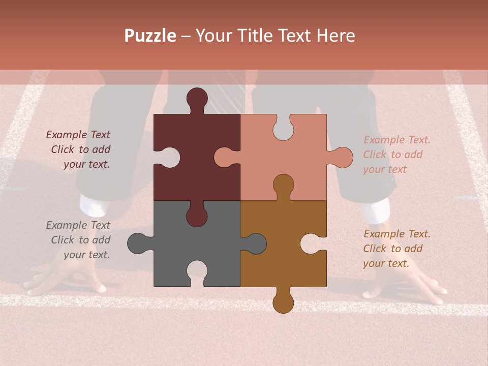 Business Competition Sport PowerPoint Template