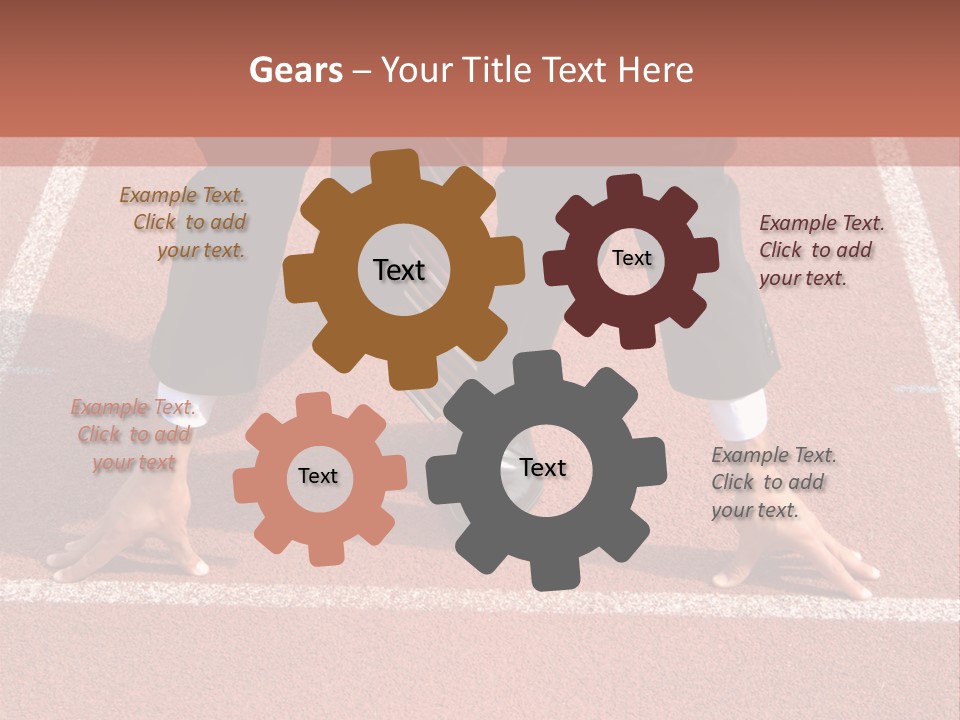 Business Competition Sport PowerPoint Template