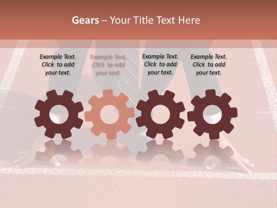 Business Competition Sport PowerPoint Template