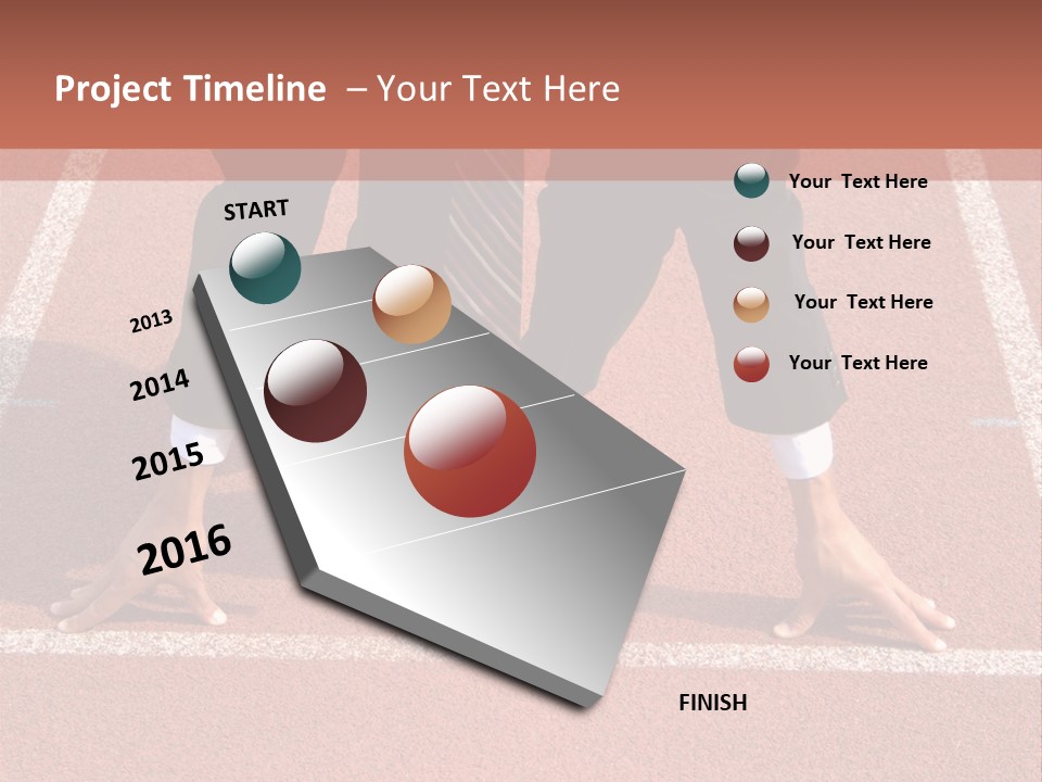 Business Competition Sport PowerPoint Template