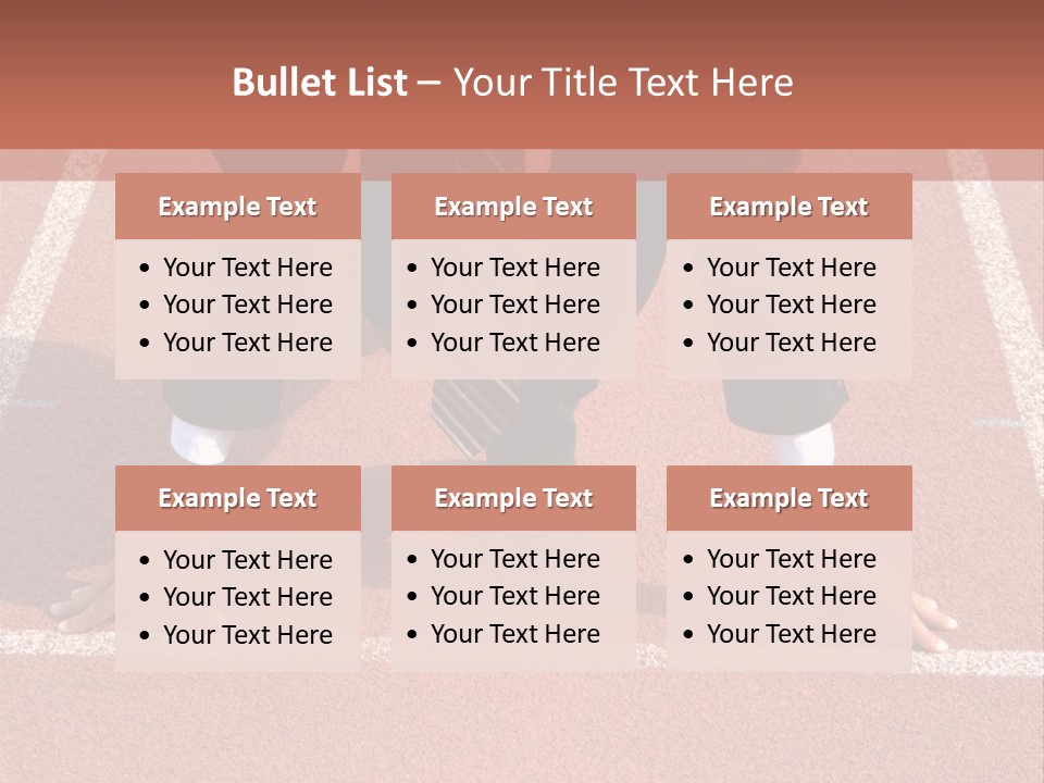 Business Competition Sport PowerPoint Template