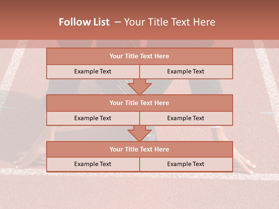 Business Competition Sport PowerPoint Template