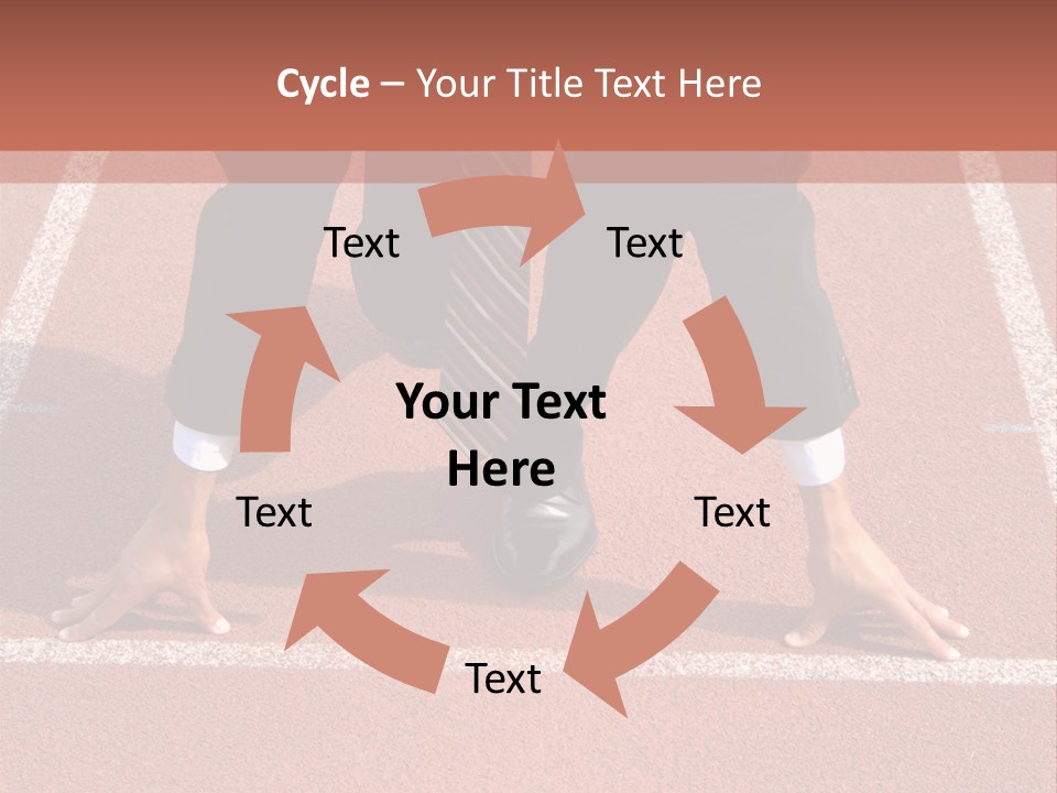 Business Competition Sport PowerPoint Template