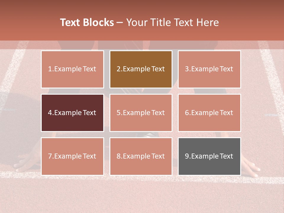 Business Competition Sport PowerPoint Template