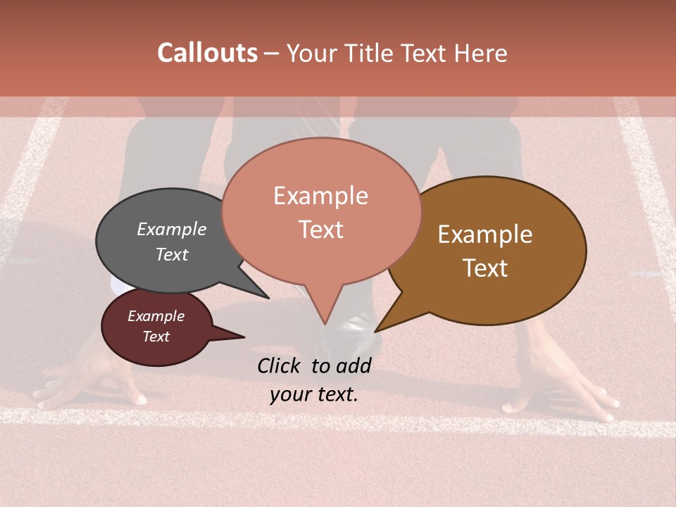 Business Competition Sport PowerPoint Template