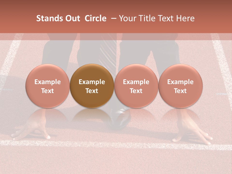 Business Competition Sport PowerPoint Template