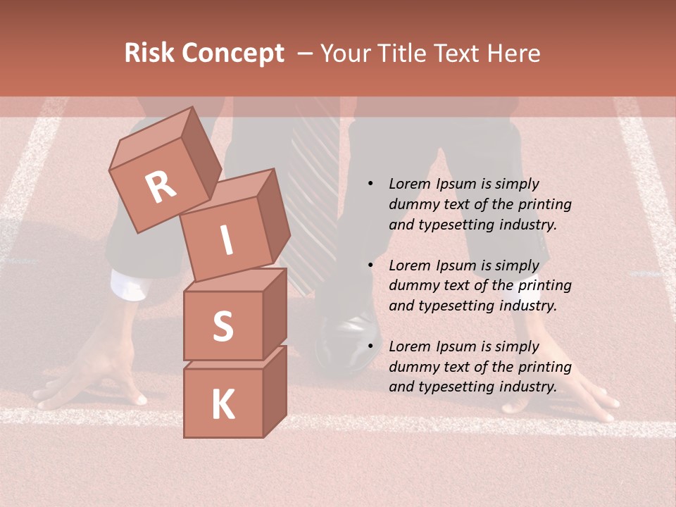 Business Competition Sport PowerPoint Template