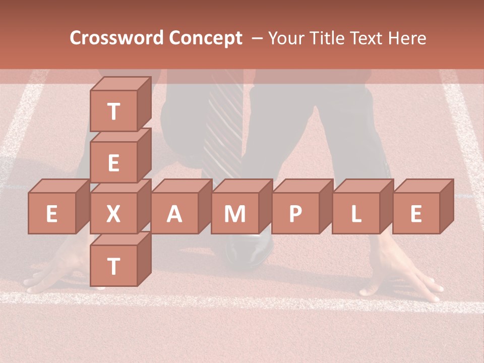 Business Competition Sport PowerPoint Template