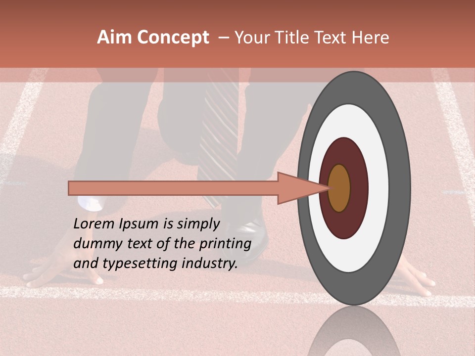 Business Competition Sport PowerPoint Template