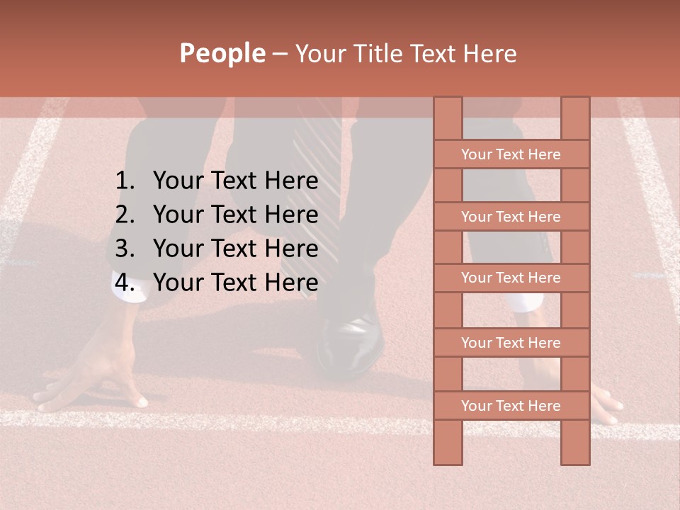 Business Competition Sport PowerPoint Template