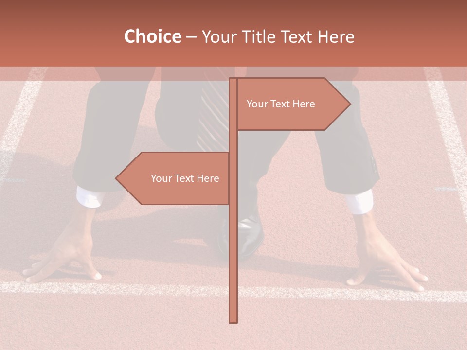 Business Competition Sport PowerPoint Template