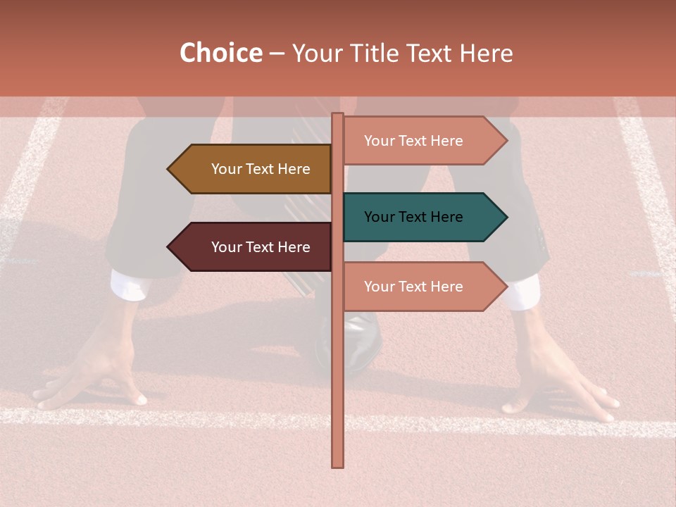 Business Competition Sport PowerPoint Template