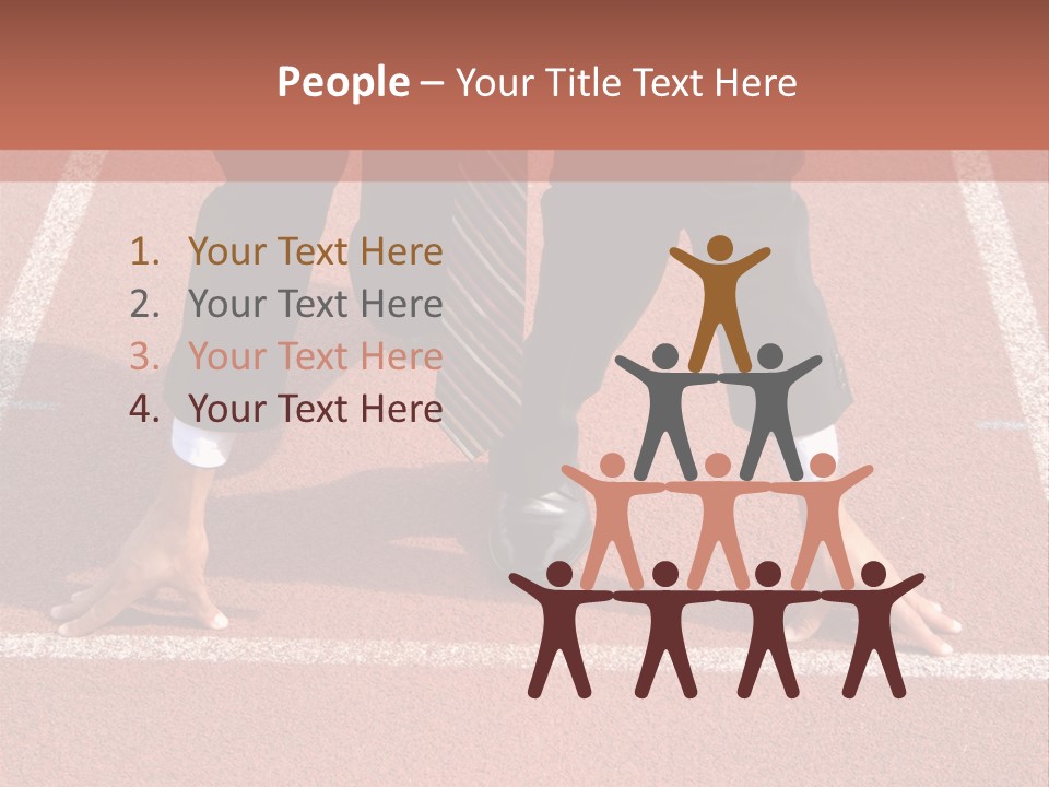 Business Competition Sport PowerPoint Template