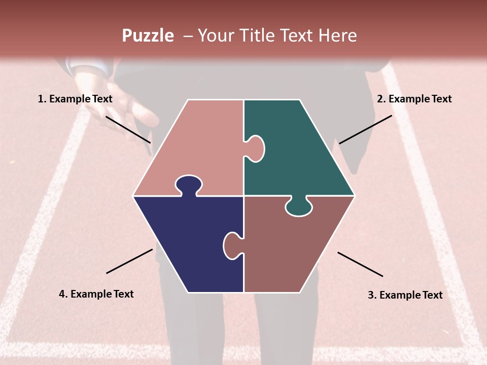 Sport Challenge Entreprise PowerPoint Template