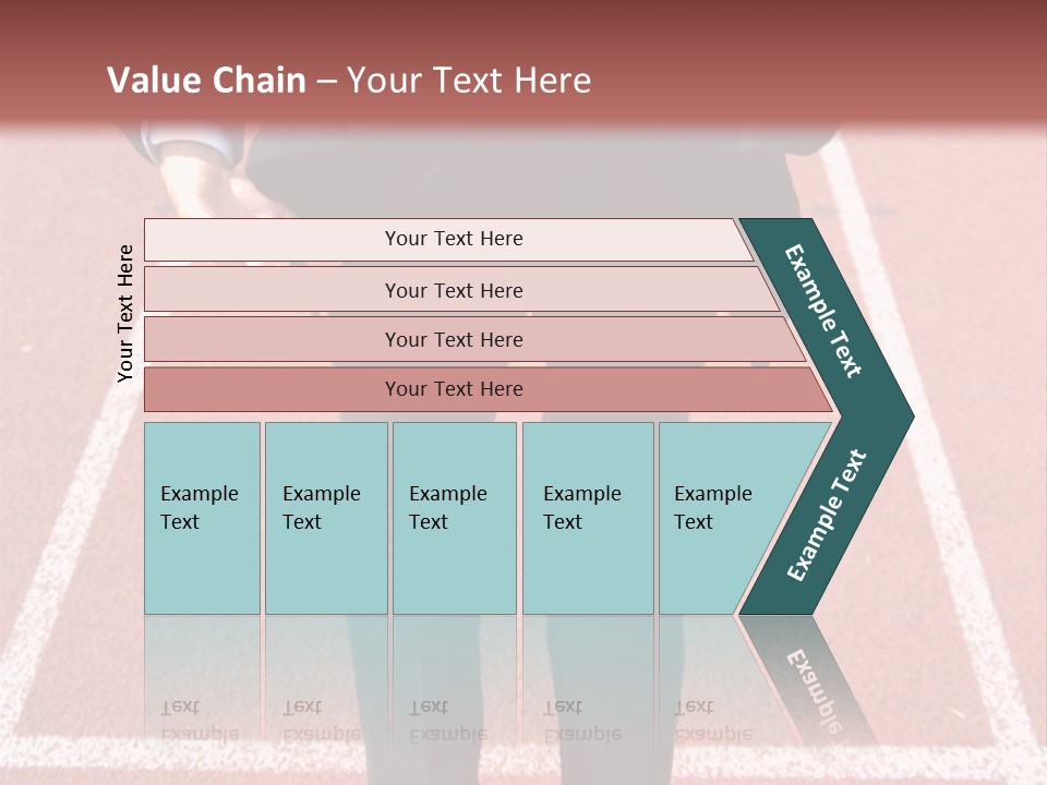 Sport Challenge Entreprise PowerPoint Template