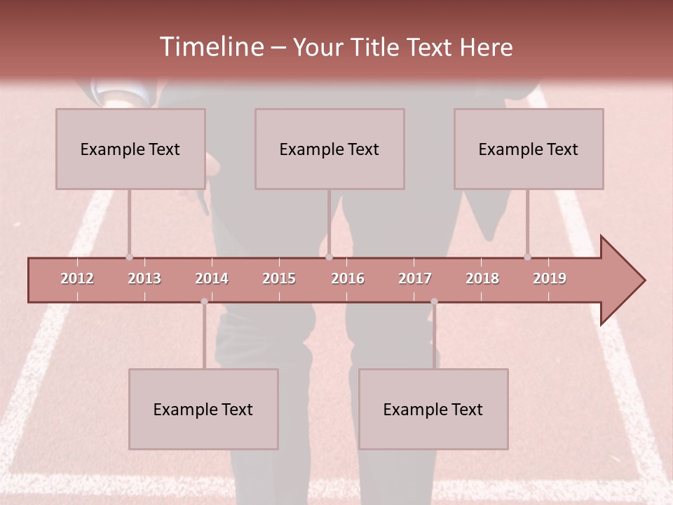 Sport Challenge Entreprise PowerPoint Template