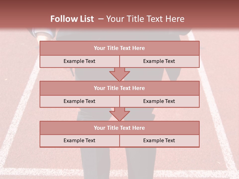 Sport Challenge Entreprise PowerPoint Template