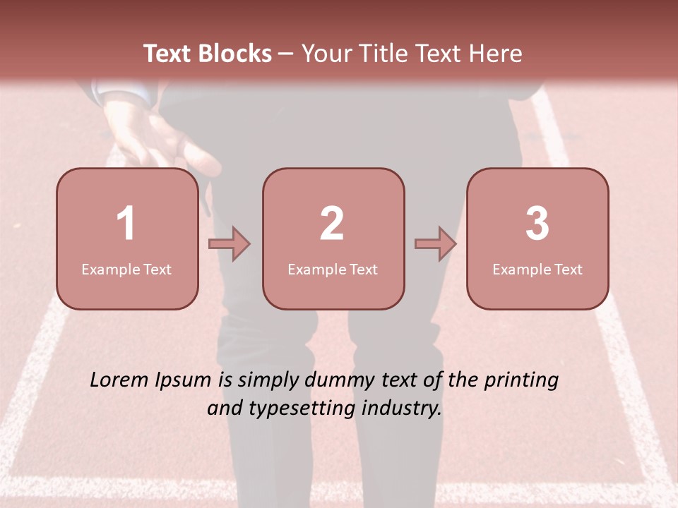 Sport Challenge Entreprise PowerPoint Template