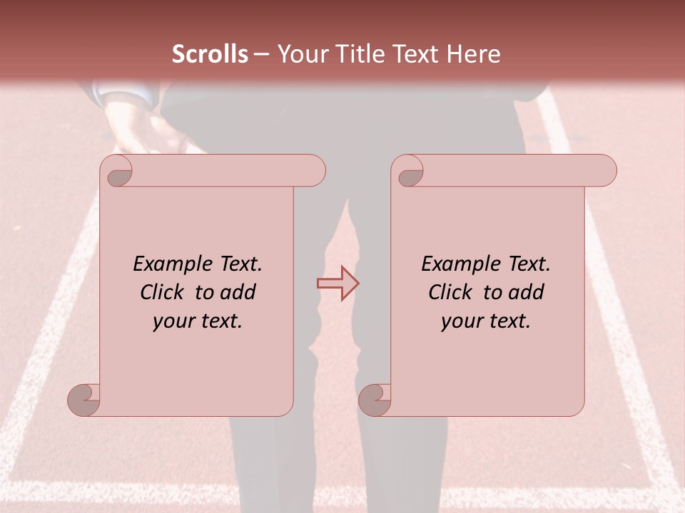 Sport Challenge Entreprise PowerPoint Template