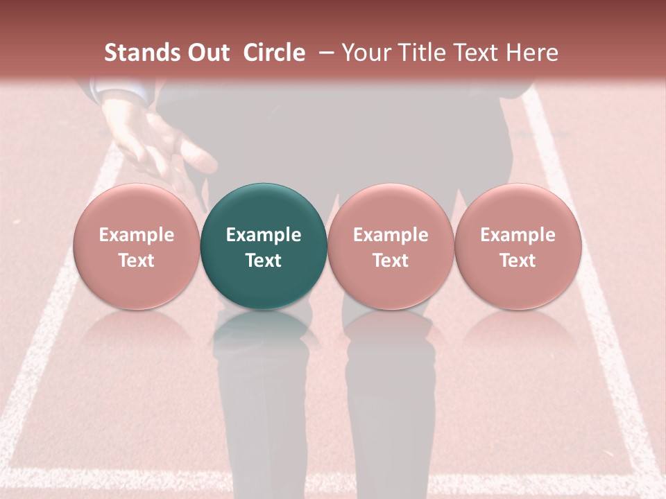 Sport Challenge Entreprise PowerPoint Template