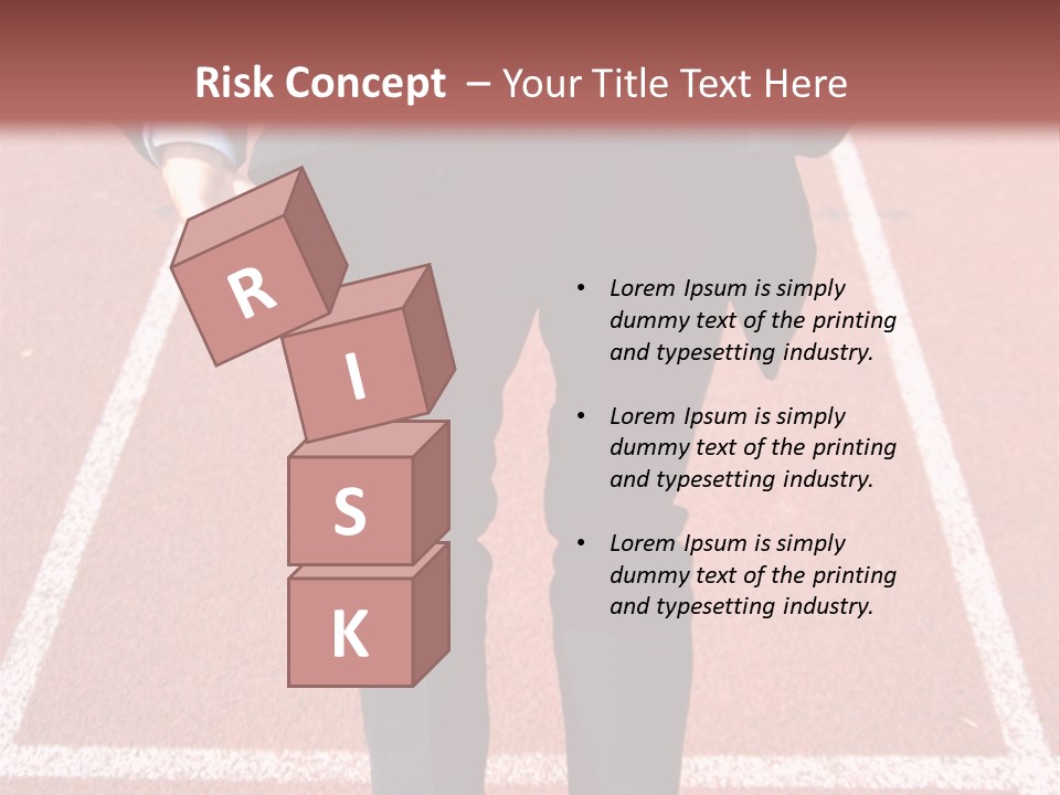 Sport Challenge Entreprise PowerPoint Template