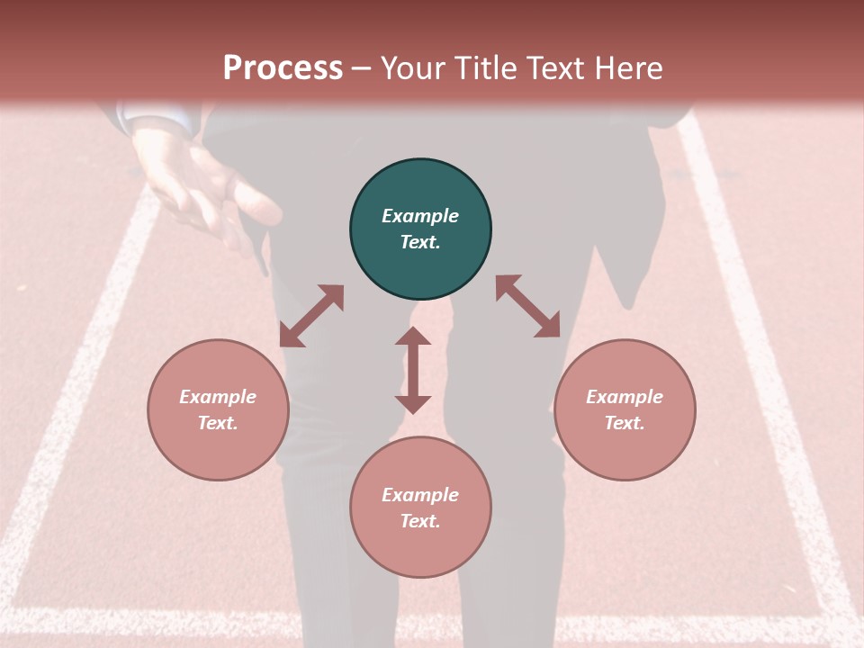 Sport Challenge Entreprise PowerPoint Template