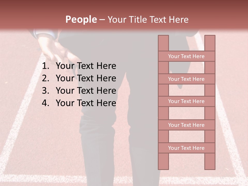 Sport Challenge Entreprise PowerPoint Template