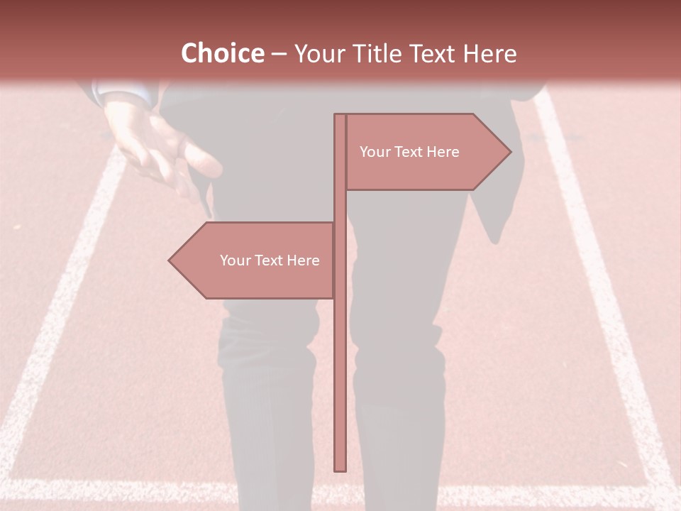 Sport Challenge Entreprise PowerPoint Template