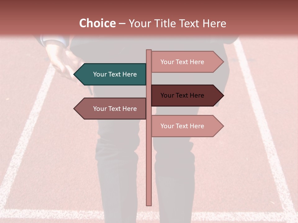 Sport Challenge Entreprise PowerPoint Template