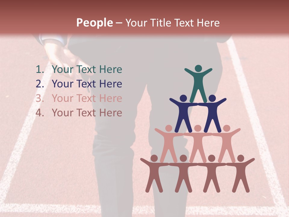 Sport Challenge Entreprise PowerPoint Template