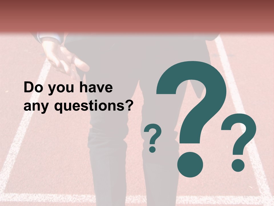 Sport Challenge Entreprise PowerPoint Template