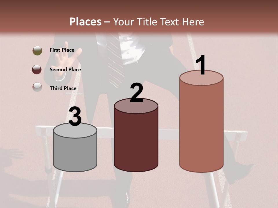 Homme Humain Sport PowerPoint Template