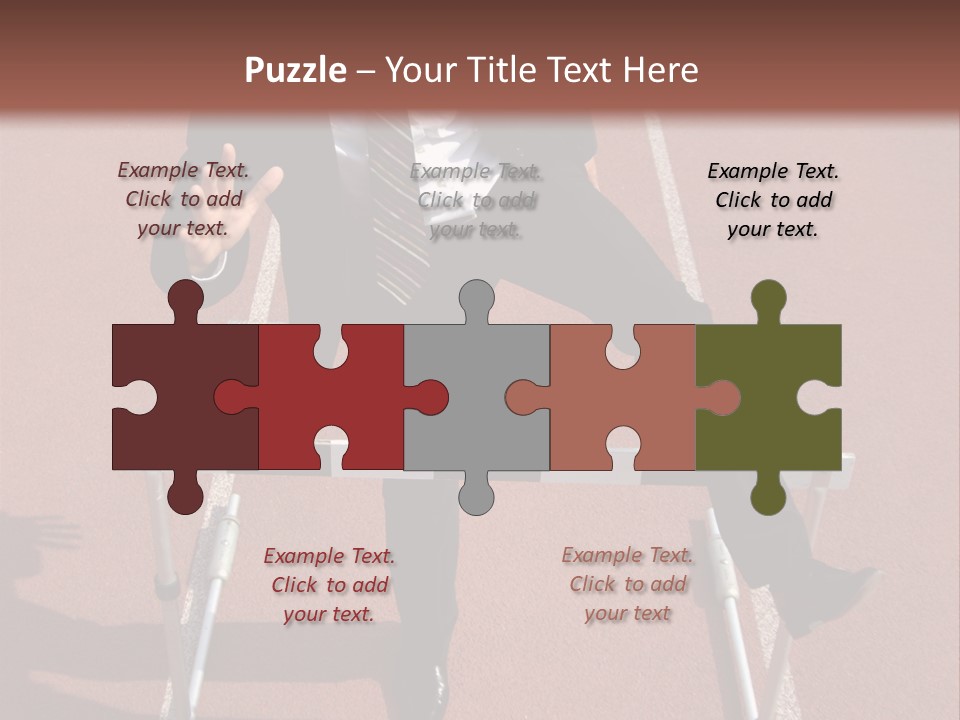 Homme Humain Sport PowerPoint Template