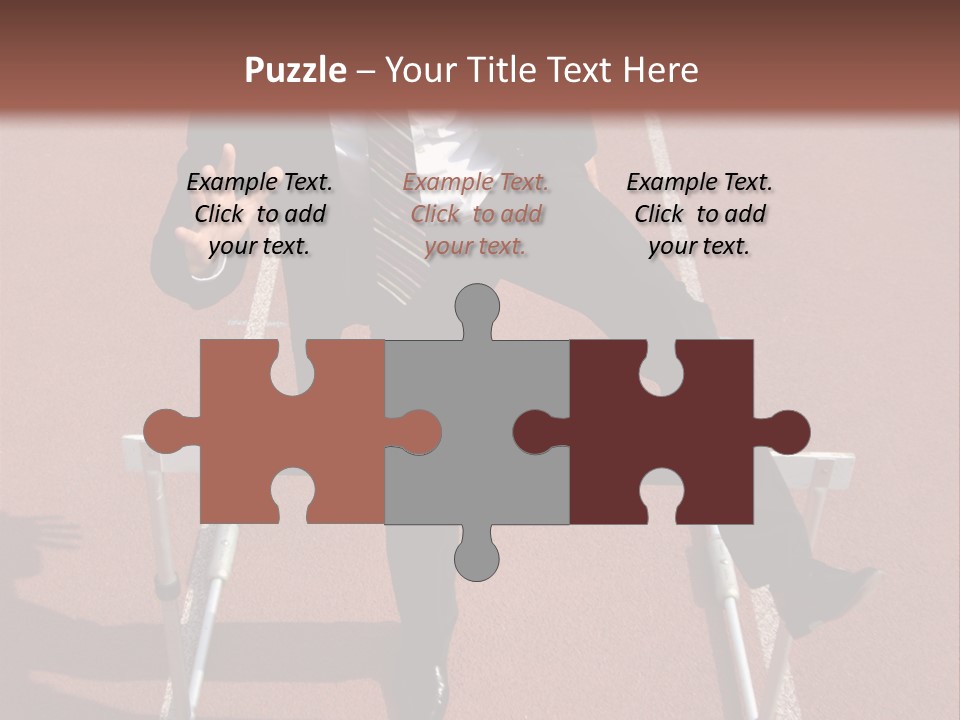 Homme Humain Sport PowerPoint Template