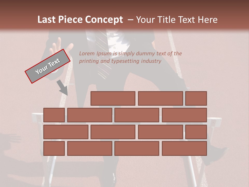 Homme Humain Sport PowerPoint Template