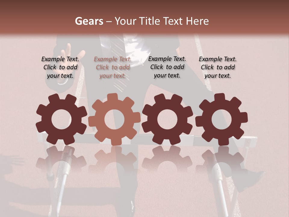 Homme Humain Sport PowerPoint Template