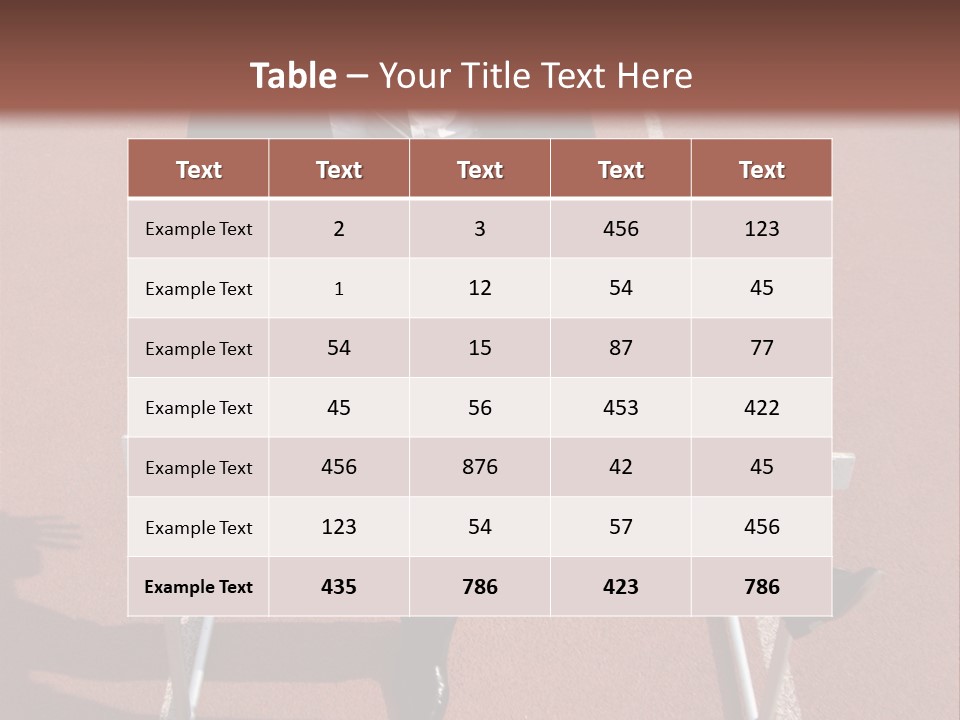 Homme Humain Sport PowerPoint Template
