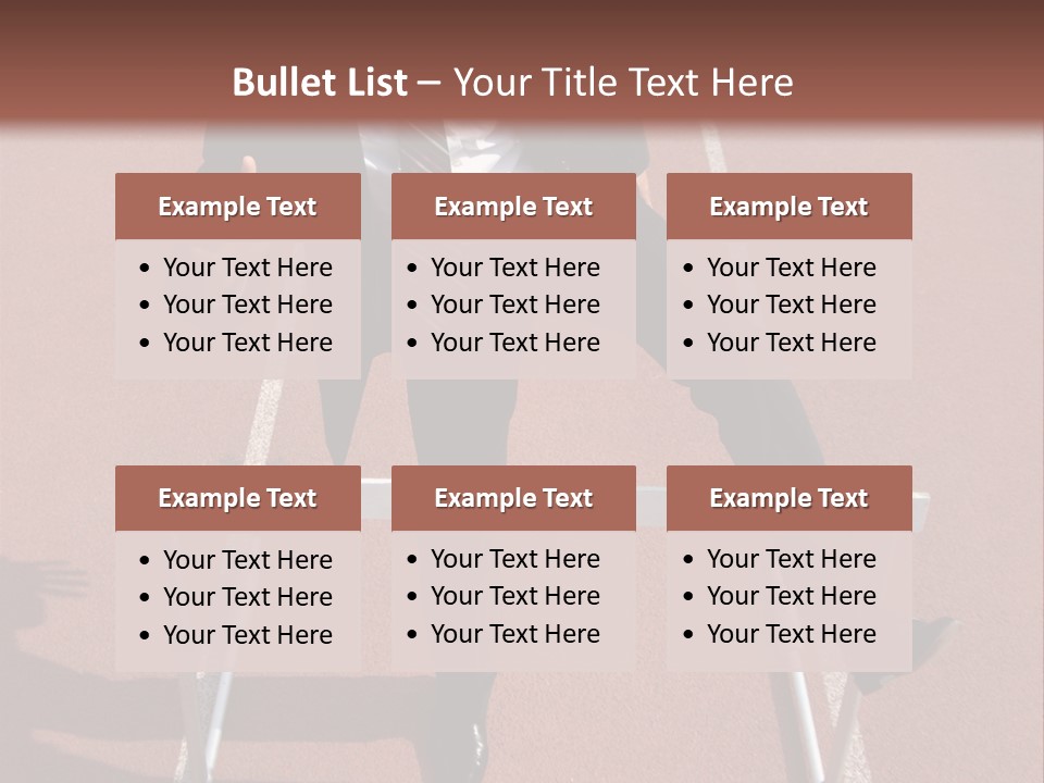 Homme Humain Sport PowerPoint Template