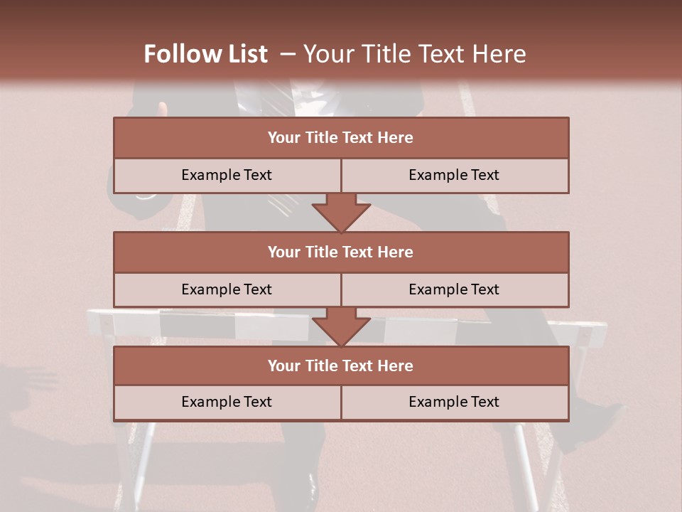 Homme Humain Sport PowerPoint Template
