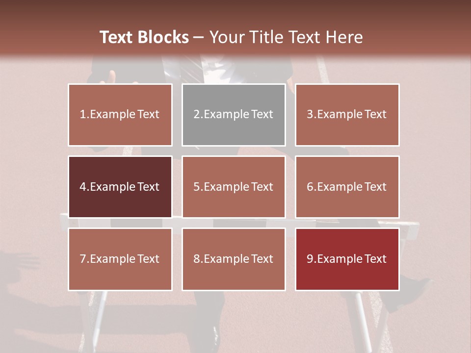 Homme Humain Sport PowerPoint Template