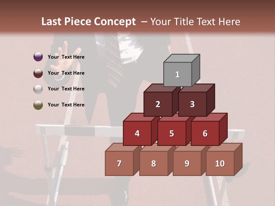 Homme Humain Sport PowerPoint Template