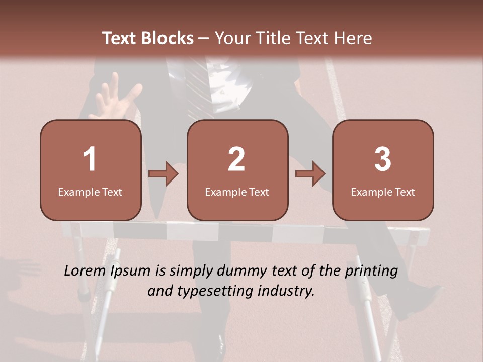Homme Humain Sport PowerPoint Template